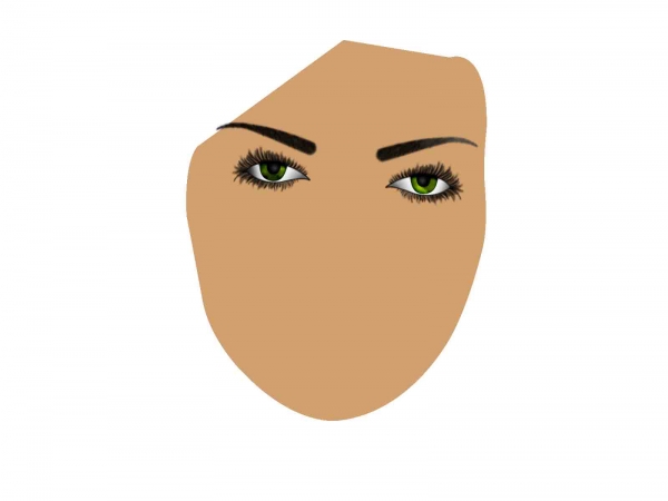 Creation of Green Eyes: Step 2